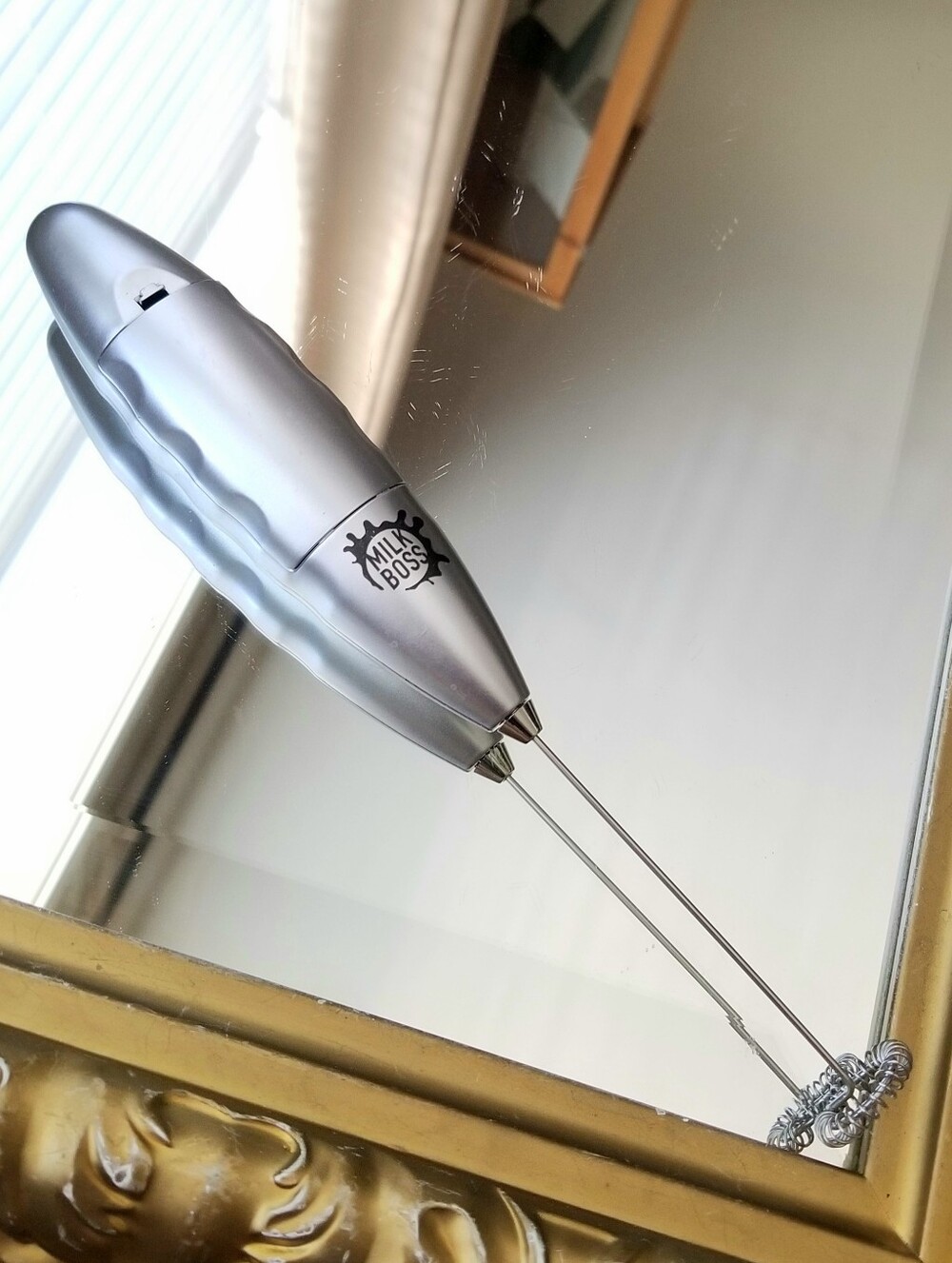 ❗Silver Electric Matcha/ Milk Frother By Milk Boss❗